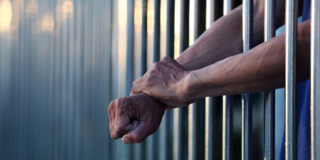 hand in jail