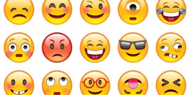 Set of Emoticons. Set of Emoji. Isolated vector illustration on white background