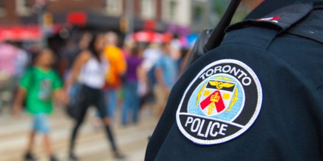 TORONTO, ONTARIO, CANADA - 2016/07/09: Salsa on Saint Clair Avenue West: Toronto Police serving and protecting during the popular event. (Photo by Roberto Machado Noa/LightRocket via Getty Images)