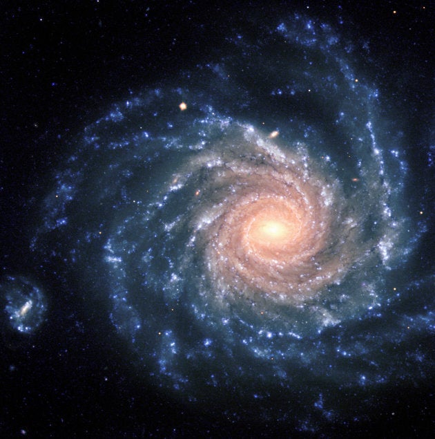 La galaxie NGC 1232, que l'on voit d'au-dessus depuis la Terre