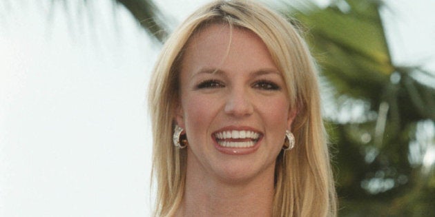 399874 02: Singer Britney Spears speaks at a press conference January 19, 2001 in Cannes, France. A few...