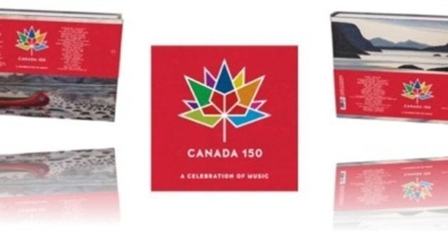 Les CD de la compilation 150e du Canada