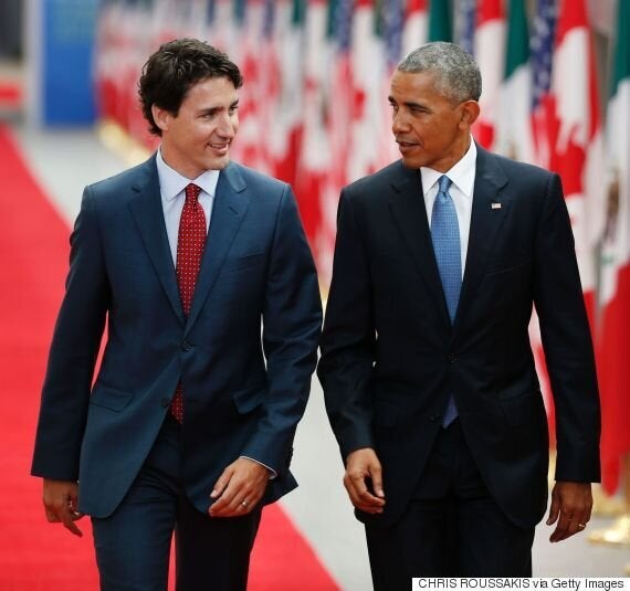 Trudeau et Obama affichent leurs couleurs au sommet des leaders