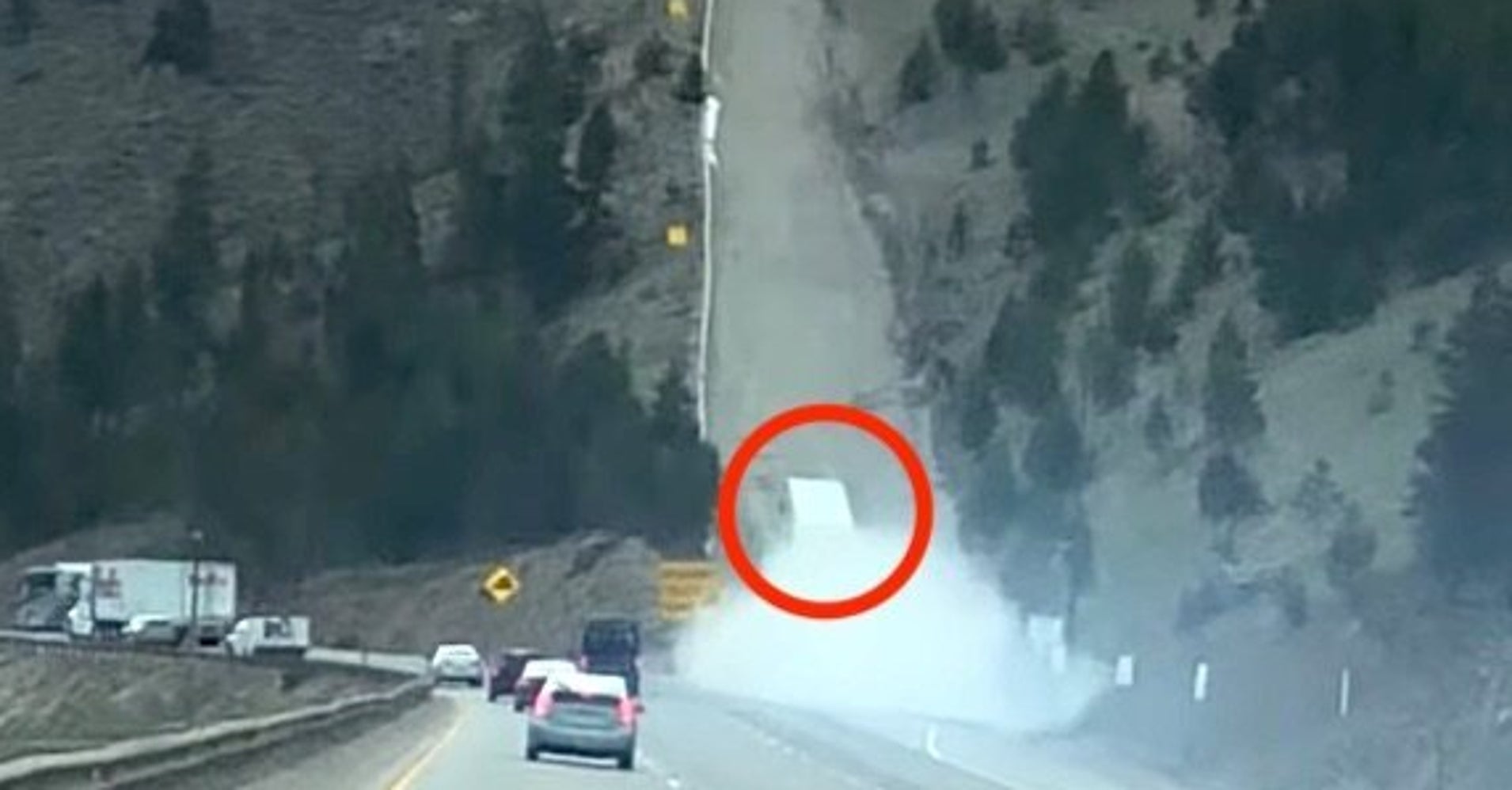 YIKES! Out-Of-Control Semi Hits A Runaway Truck Ramp Just In The Nick ...