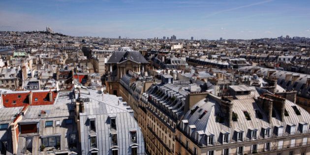 Cityscape of North Paris and Montmarte