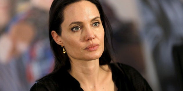 United Nations High Commissioner for Refugees (UNHCR) Special Envoy Angelina Jolie attends a news conference as she visits a Syrian and Iraqi refugee camp in the southern Turkish town of Midyat in Mardin province, Turkey, June 20, 2015. REUTERS/Umit Bektas/File Photo