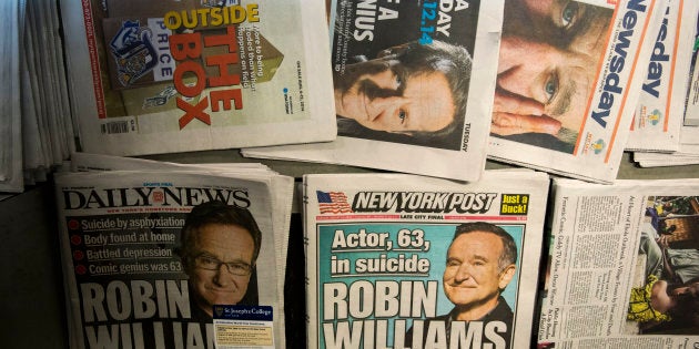 La couverture médiatique sur le décès de Robin Williams n’a pas été parfaite.