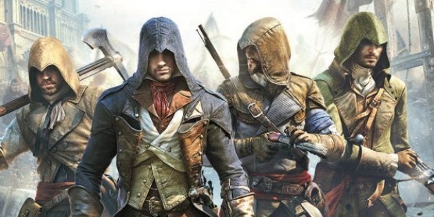 Une image d'Assassin's Creed Unity, produit par le studio Ubisoft à Montréal.