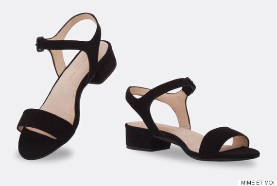 chaussures avec talon interchangeable