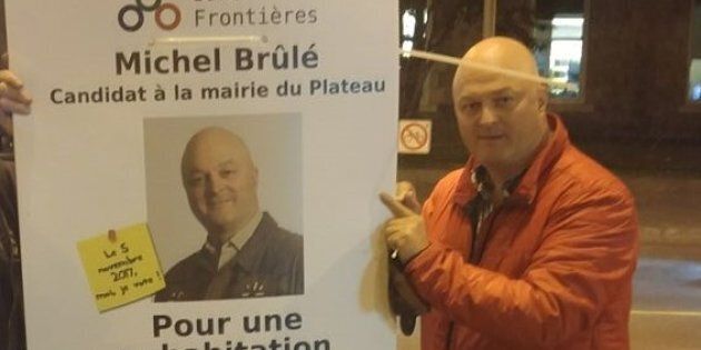 Michel Br l se retire de la course la mairie du Plateau Mont