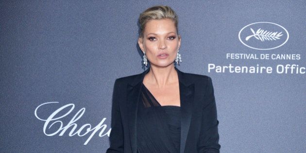 CANNES, FRANCE - MAY 16: Kate Moss attends the Chopard Party at Port Canto during the 69th annual Cannes Film Festival on May 16, 2016 in Cannes, France (Photo by Dominique Charriau/WireImage)