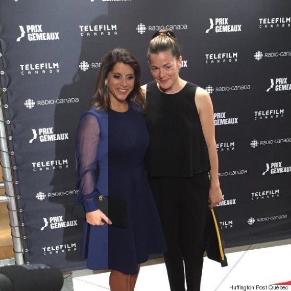 Gala Gémeaux 2016: Sophie Cadieux est une vraie beauté au