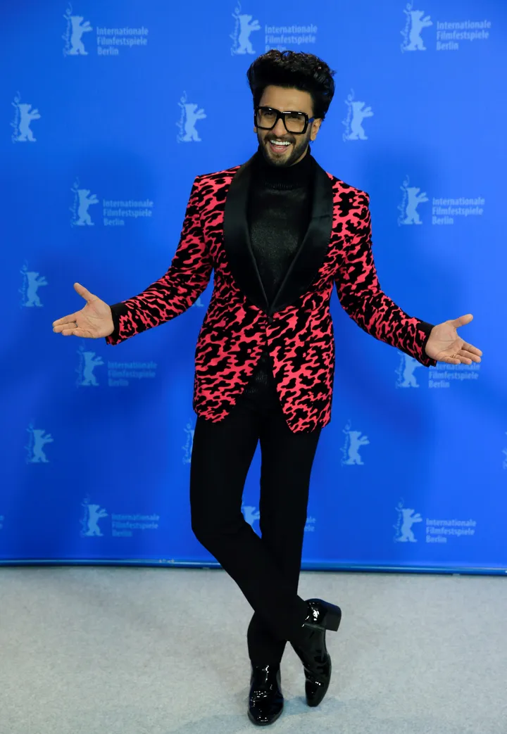 Ravishing as ever, @ranveersingh aces the look wearing our bespoke