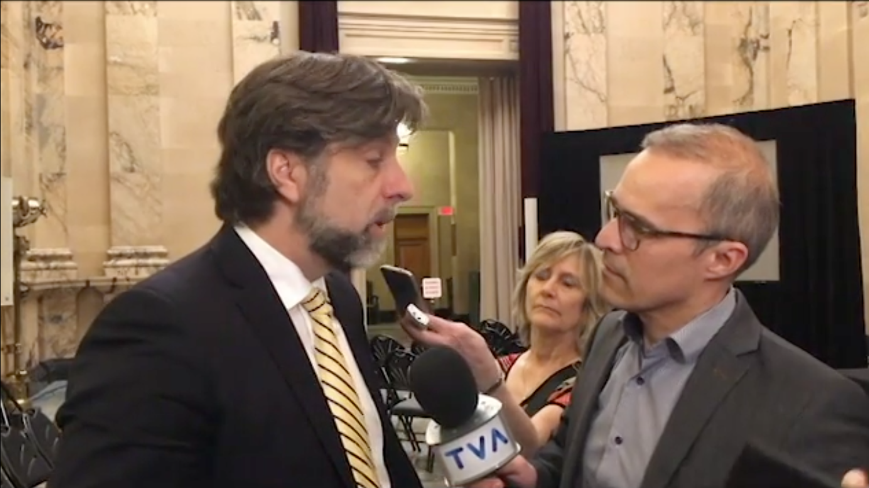 Luc Ferrandez Et Marie Plourde En Couple