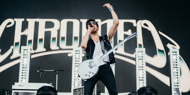 Chromeo était de passage au Festival d'été de Québec, jeudi dernier.