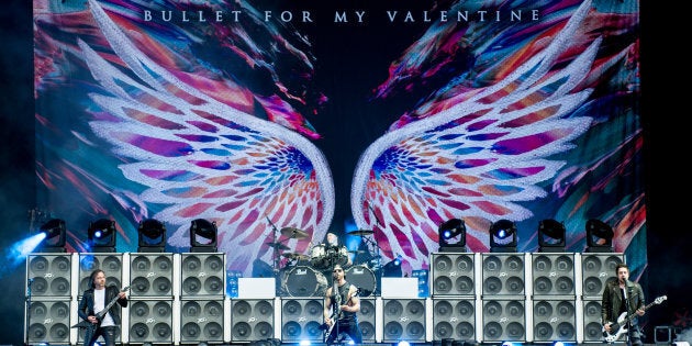 Photo d'archives de Bullet For My Valentine.