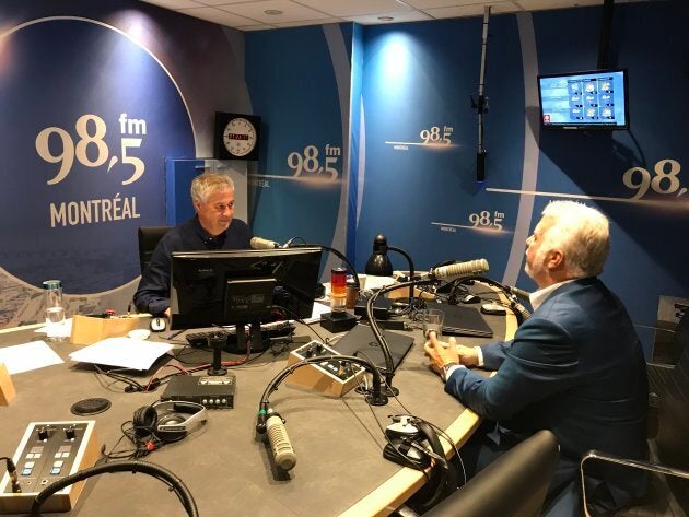 Philippe Couillard en entrevue avec Paul Arcand, vendredi matin