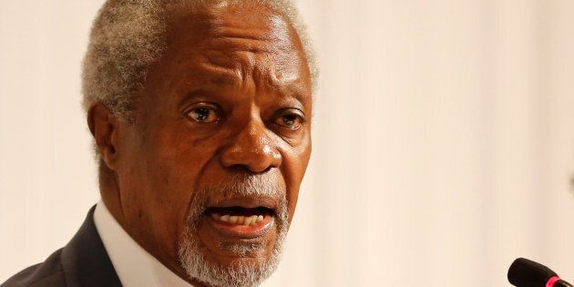 L'ancien secrétaire général de l'ONU Kofi Annan.