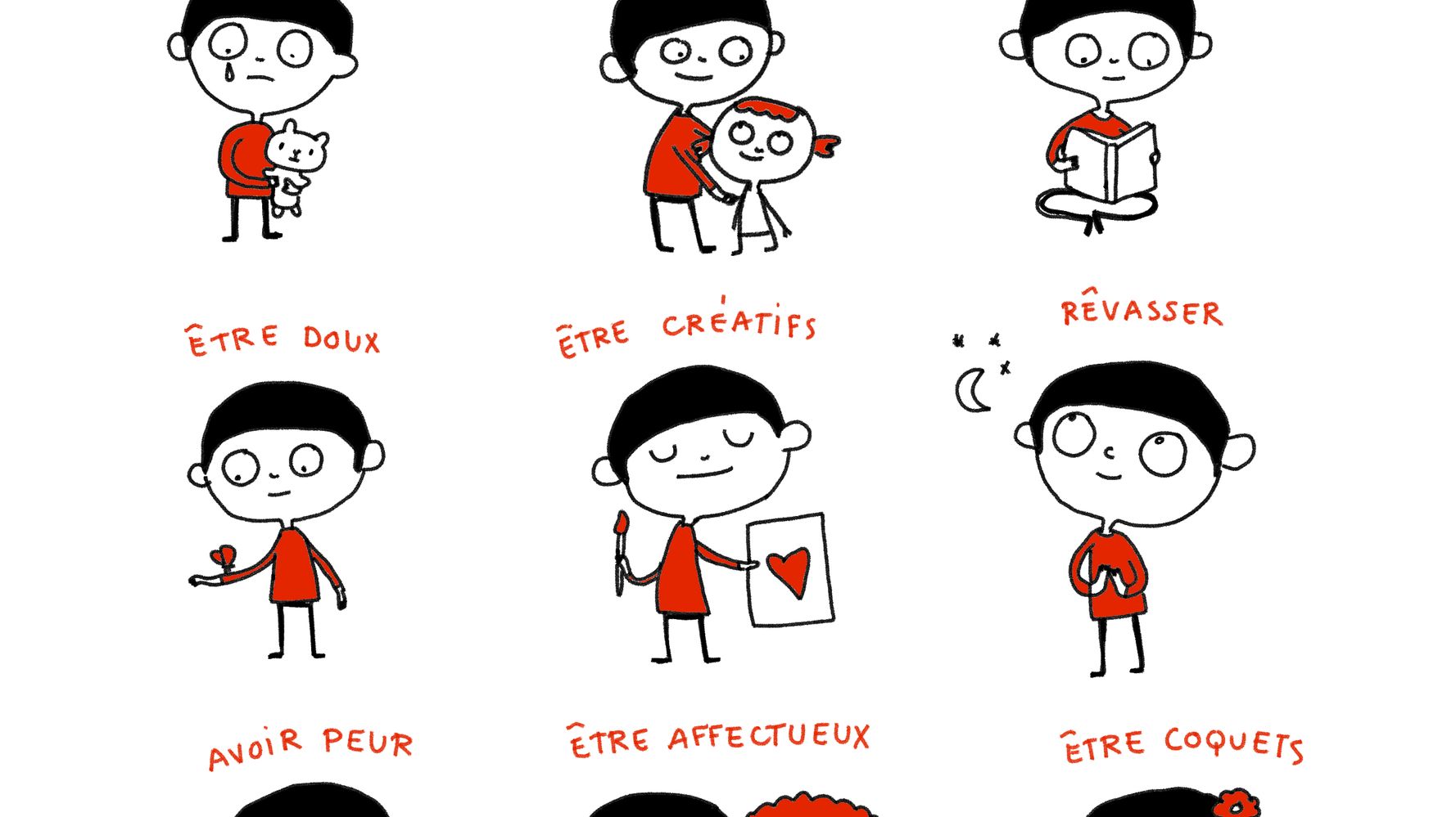 L Illustratrice Elise Gravel Deconstruit Tous Les Stereotypes De Genre Chez Les Enfants Huffpost Null