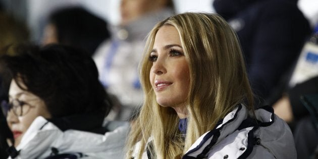 Ivanka Trump lors de la cérémonie de clôture des Jeux olympiques de Pyeongchang.