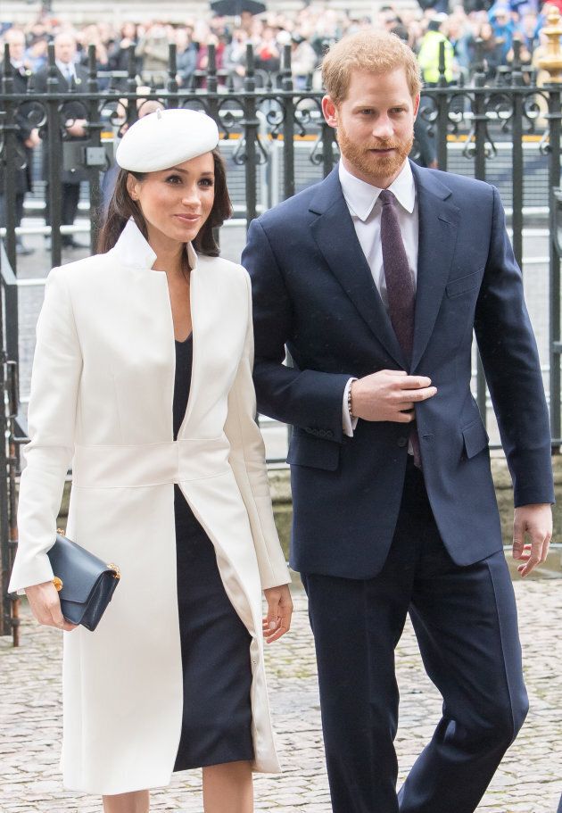 Meghan Markle and Prince Harry attend the 2018 Commonwealth Day service at Westminster Abbey.