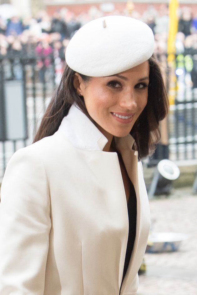 Meghan Markle attends the 2018 Commonwealth Day service at Westminster Abbey on March 12.