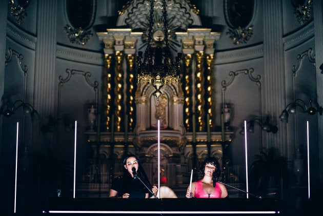 Le son de Milk & Bone dans l'église était plus qu'impeccable.