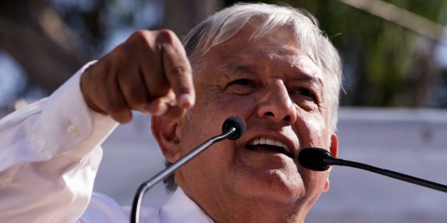 Andrés Manuel López Obrador, en avril 2018.