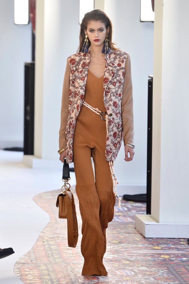 Kaia Gerber pour Chloé