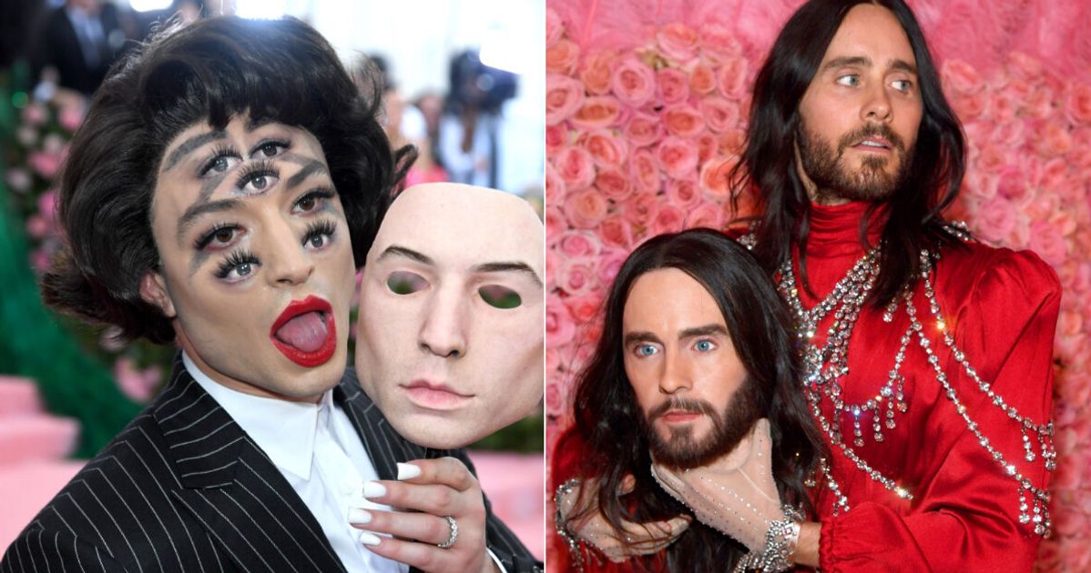 Met Gala 2019: Ezra Miller And Jared Leto (Literally) Face Off On The ...