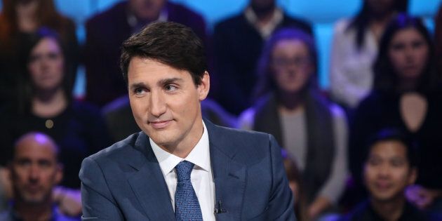 Le premier ministre du Canada Justin Trudeau à «Tout le monde en parle», le dimanche 21 octobre 2018