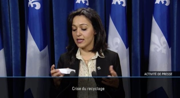 Ruba Ghazal, députée de Mercier, a demandé au ministre de l'Environnement qu'une commission se saisisse de cette question.