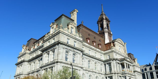 Photo d'archives de l'hôtel de ville de Montréal.