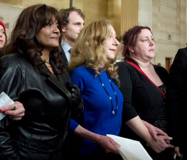 Terri-Jean Bedford, Amy Lebovitch et Valerie Scott étaient au coeur de l'affaire Bedford, qui a bousculé les lois canadiennes en matière de prostitution, en 2013.