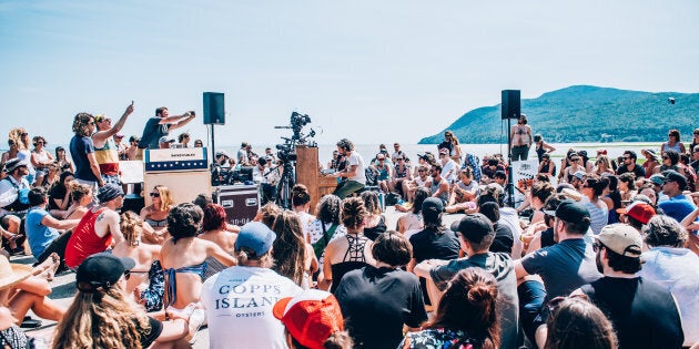 Patrick Watson avait donné un «spectacle-surprise» sur le bord du fleuve lors de l'édition 2018.