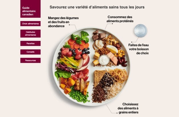 Le Guide alimentaire canadien a choisi une nouvelle approche qui s'éloigne des groupes alimentaires et des portions.