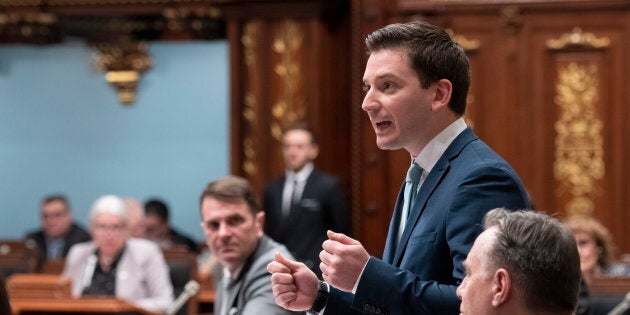 Photo d'archives du ministre de l'Immigration, de la Diversité et de l'Inclusion, Simon Jolin-Barrette.