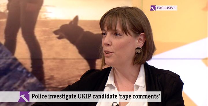 Labour MP Jess Phillips speaking on the Victoria Derbyshire programme on Tuesday 