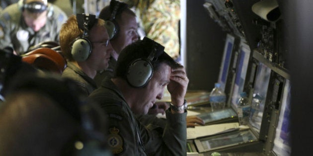 AT SEA - APRIL 04: Operators monitor TAC stations onboard a RNZAF P3 Orion during search operations for wreckage and debris of missing Malaysia Airlines Flight MH370 in Southern Indian Ocean on April0 4, 2014, near Australia. Up to fourteen planes and nine ships resumed in the search for missing Malaysia Airlines flight MH370 in the Indian Ocean off the coast of Western Australia today. The airliner disappeared on March 8 with 239 passengers and crew on board and is suspected to have crashed into the southern Indian Ocean. (Photo by Nick Perry - Pool/Getty Images)