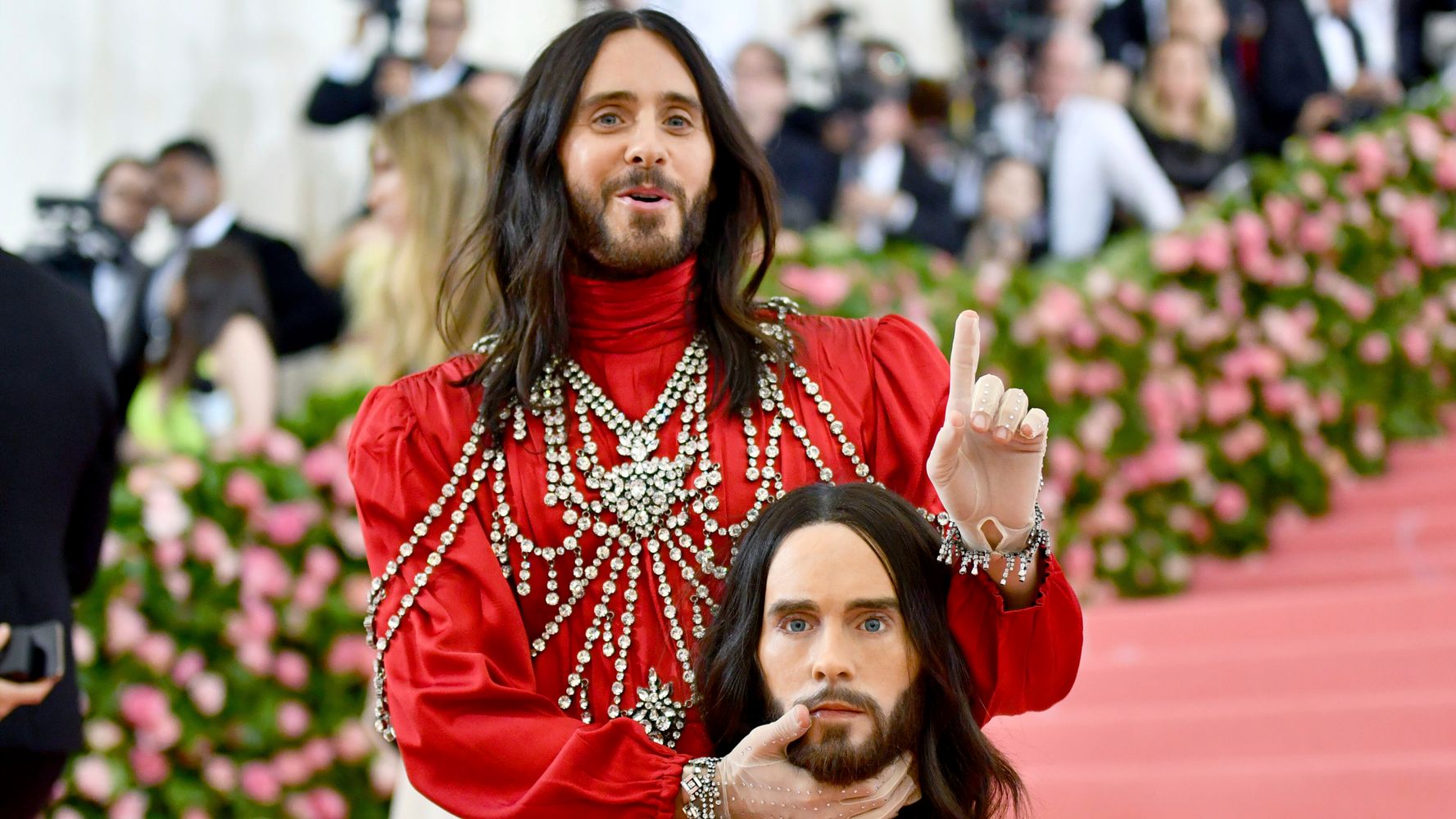 Jared Leto Carried His Own Severed Head To The Met Gala | HuffPost