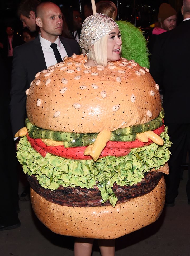 Katy Perry pictured at a Met Gala after party on Monday in New York City. 