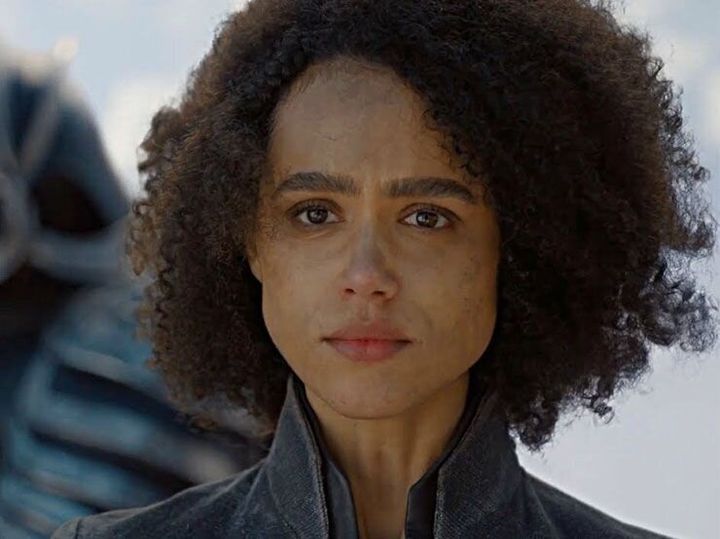 Nathalie Emmanuel played the ill-fated Missandei on Game Of Thrones
