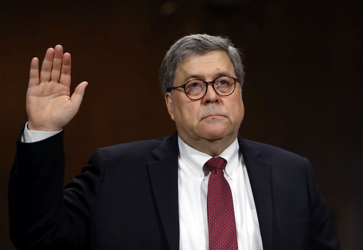 Attorney General William Barr before the Senate Judiciary Committee on May 1.