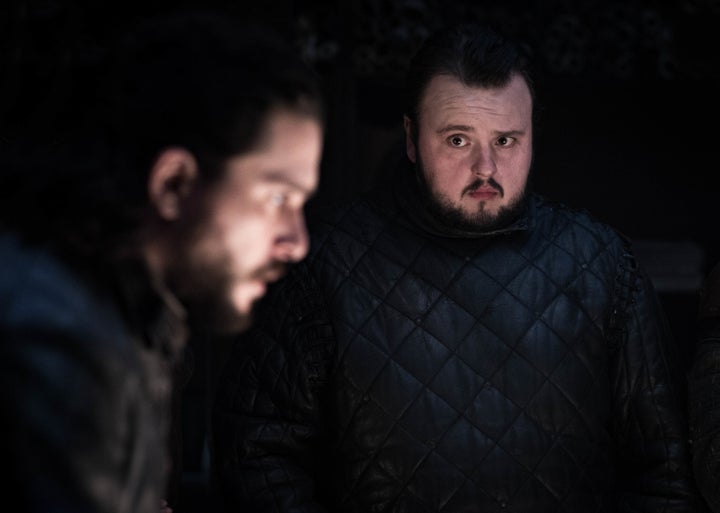 Kit Harington and John Bradley in "Game of Thrones."