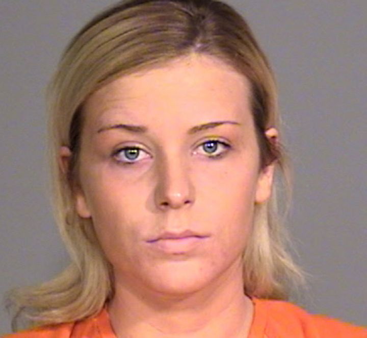 Lindsey Glass, 27, was arrested last week for serving drinks to a man who later went to his estranged wife's home and fatally shot her and seven others. The law prohibits the sale of alcohol to a "habitual drunkard or an intoxicated or insane person."