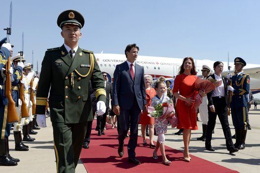 Trudeau Visits China