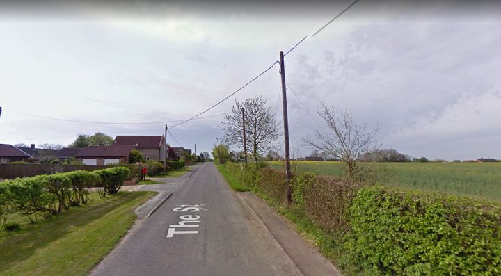 Google Street view of The Street, Lidgate.