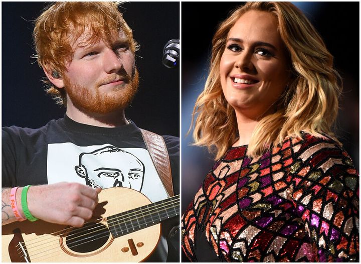 Ed Sheeran is now richer than Adele, according to the Rich List.