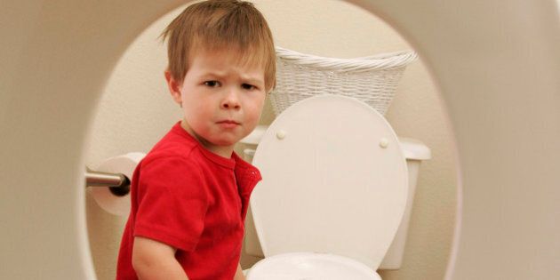 You can lead a kid to the potty but you can't make him use it. With some kids no matter what parents try they just have trouble with toilet-training and pediatricians don't get too concerned until the child is four. (Photo by Ron T. Ennis/Fort Worth Star-Telegram/MCT via Getty Images)