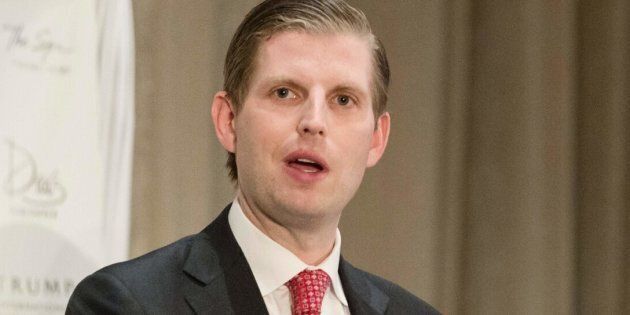Eric Trump, son of President Donald Trump, complained about people who are mean on Twitter. 